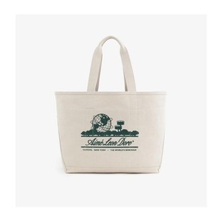 Tote Aime Unisphere Leon 重O磅通勤大容量印花帆布托特包 Dore