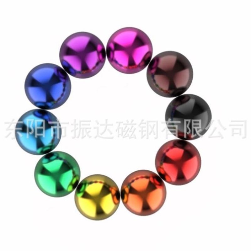 New Colorful Magnetic Ball Toys Metal JDIY Magnet Balls Bloc