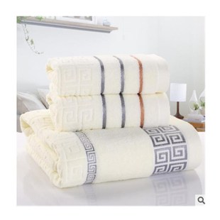 Set Hotel 3Pcs Towel Cotton Bath HandR Luxury Face 浴