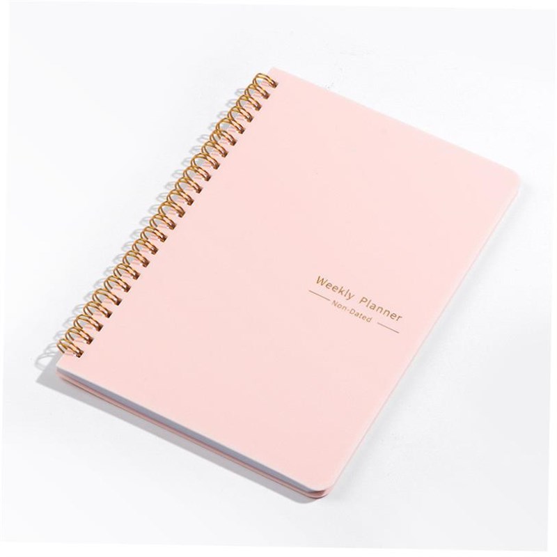 A5 Agenda Plaknner Notebook Diary Weekly Planner Goal Habit