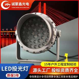 led照树灯室外防水园林草坪插地投光灯景观绿地LED户外插地射树灯