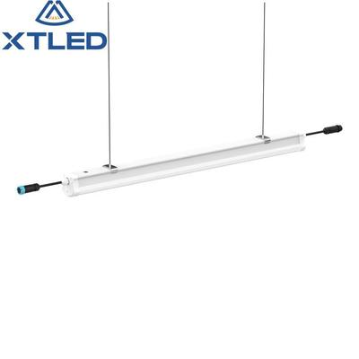 50WLED贴片全塑三防灯应急照明灯管一体化物联网商超停车场支架灯