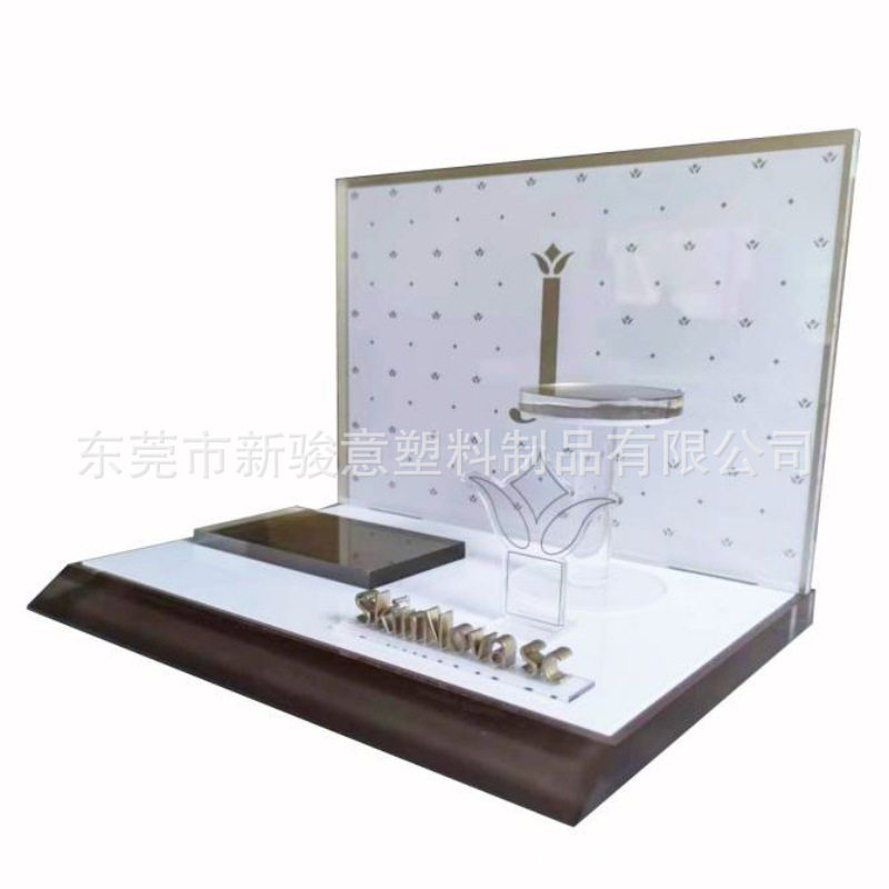 亚克力美妆护肤展示架定制