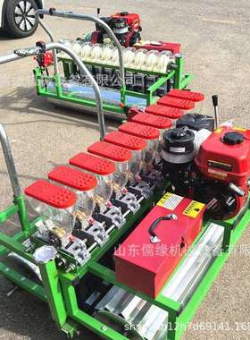 小颗粒精播机儒源自走式蔬菜播种机电动款多行点播机