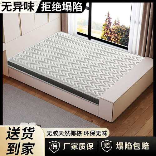 椰棕床垫家用卧室床垫1.8x2米护脊儿童垫榻榻米垫一件厂