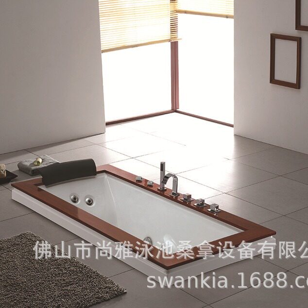 厂家直销室内浴缸 智能冲浪按摩浴缸 亚克力泡泡浴Bathtub