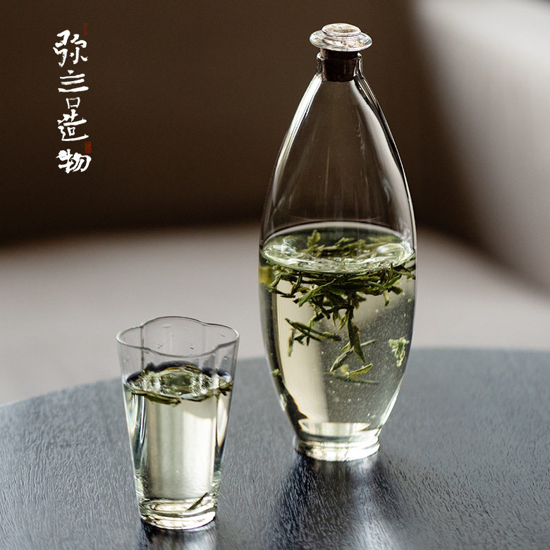 弥言高硼硅玻璃密封冷泡壶日式
