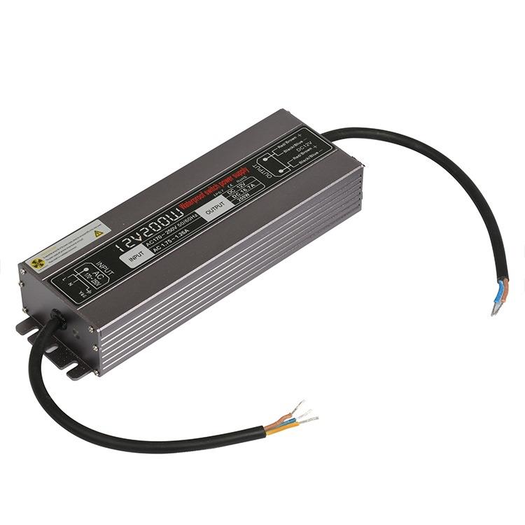 12v200w防水电源的开发生产开发防水电源研发LED开关电源设备
