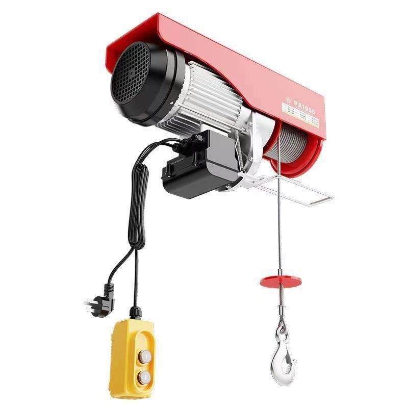 微型电动葫芦220v卷扬机家用小吊机建筑装修绞盘上料机升降提升机