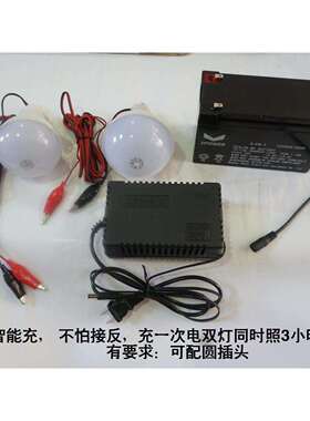 生产12V摆夜摊灯48V野外照明高亮LED灯大棚灯养殖厂灯野外灯整套