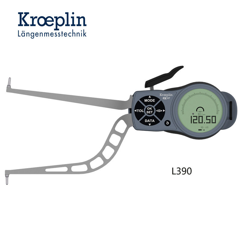 KROEPLIN数显内径卡规L390