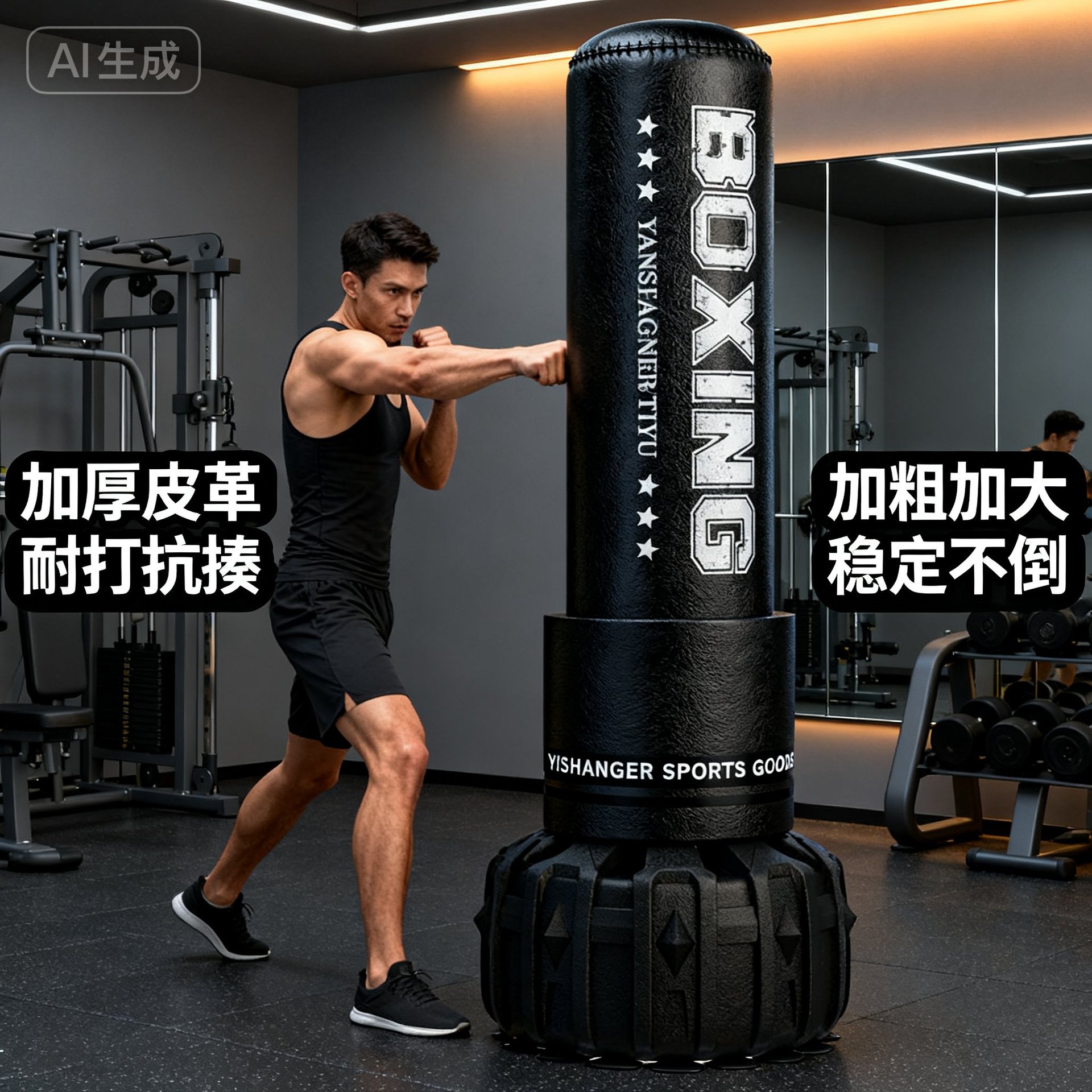 立式不倒翁拳击沙袋家用训练