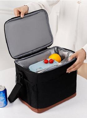 户外便携式保温箱露营野餐篮多功能大容量车载冷藏保鲜箱春游篮子