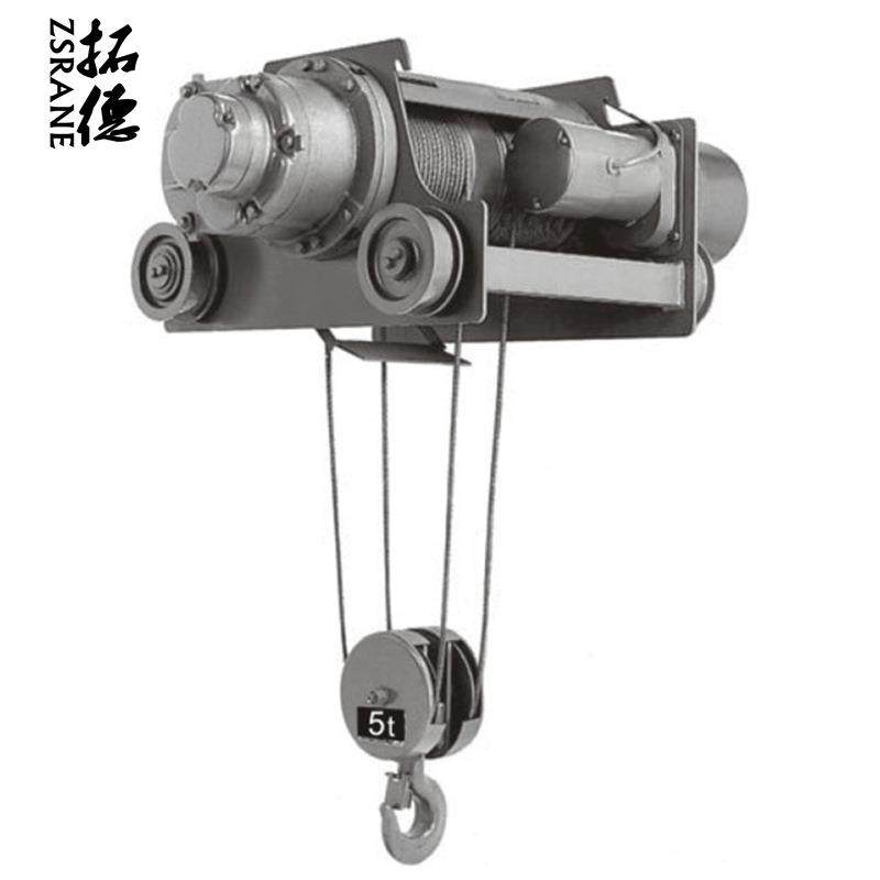 日立款日系双轨钢丝绳电动葫芦吨5吨10吨带双梁起重滑车不绕绳