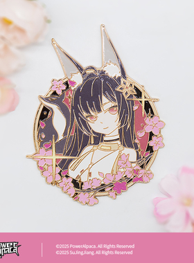 【Zombie_KE原画】花影契约系列小坂千轲金属冰箱贴二次元美少女