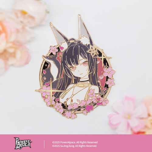 原画国潮美少女冰箱贴礼物