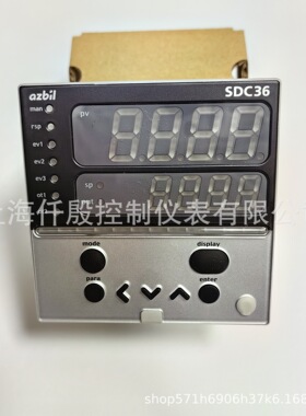 日本 AZBIL山武温控表SDC36 C36TDOUA1200数字调节器 阿自倍尔