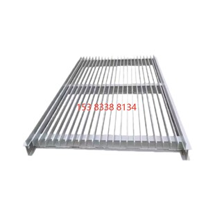 拦污栅定制不锈钢拦污栅平板滤网污水处理格栅河道水库排水沟清污