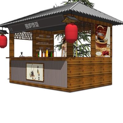 定制仿古防腐木小木屋售