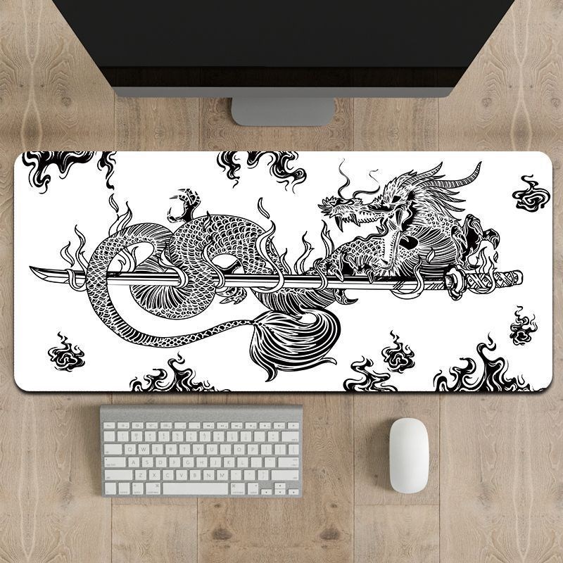 Large Mouse Pad Cutqe Cartoon Table Mat Game Learning Office