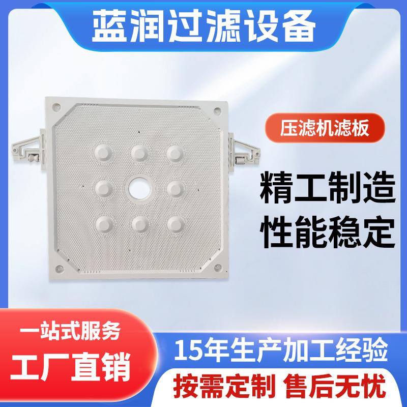 河北厂家直供原料板框压滤机滤板高压隔膜滤板污水过滤机滤板