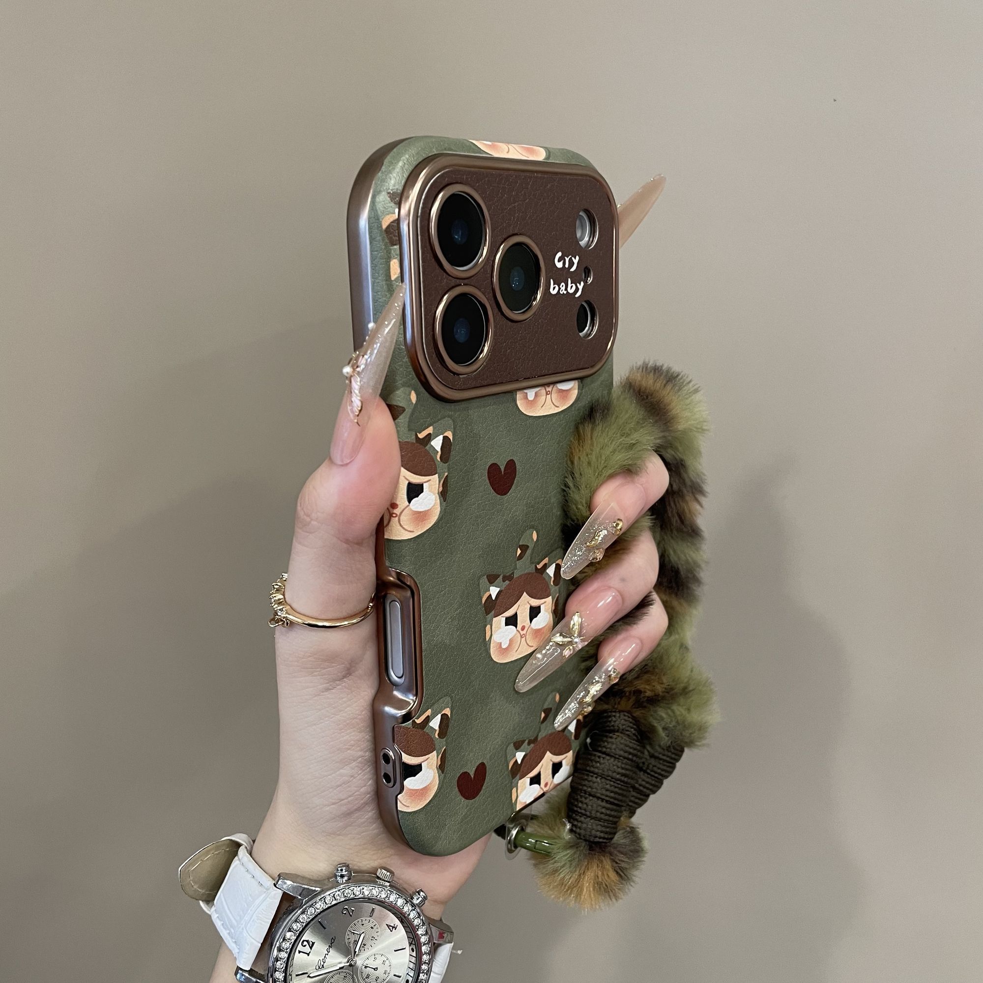 适用皮质全包苹果17PROMAX