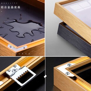 京剧旦戏曲物抽象油画酒店背景样板房玄关晶瓷装饰画