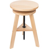 榉木旋转升降木质画凳画架画板升降绘画画室美术凳