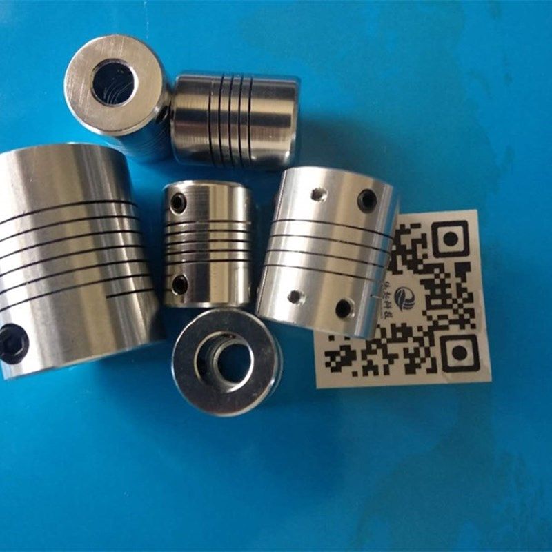 热卖高精度螺纹绕线弹性联轴器顶丝型抱紧夹紧式连轴器,五金/工具,联轴器,淘宝优惠券,粉丝福利购,淘宝优惠卷