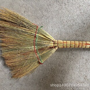 厂家供应 大号高粱笤帚 高粱扫把  白苗子笤把 加大漂白扫把 纯苗