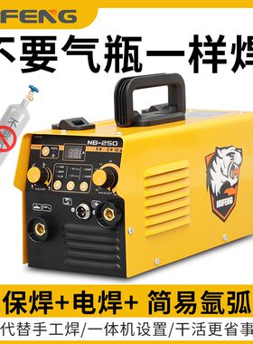 德国无气二保焊机家用220v工业级电焊机小型全自动不锈钢氩弧焊机