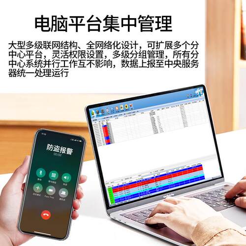 博礼视信号总线制防盗报警器 报警防盗