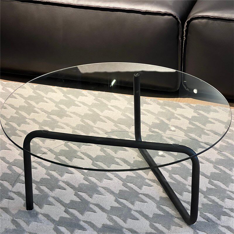 角落生活 茶几玻璃咖啡桌风茶桌客厅沙发边几现代极简in风