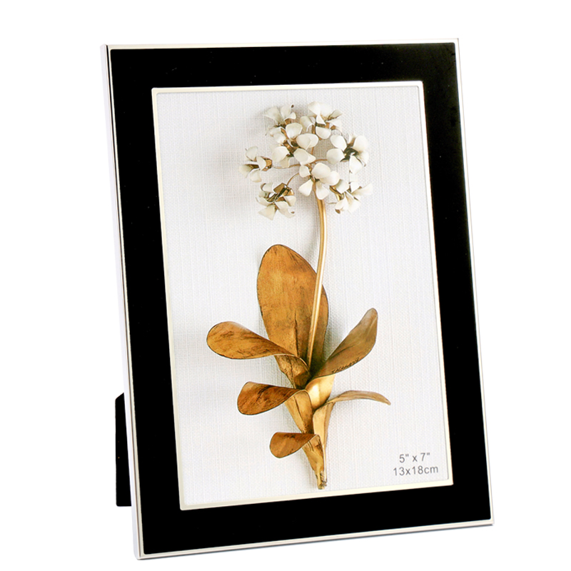 不锈钢相框寸7寸10 寸挂墙画框像框架高档金属摆台