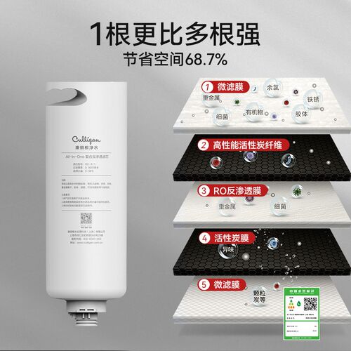 新品康丽根小黑龙神龙代即热加热厨下净热一体