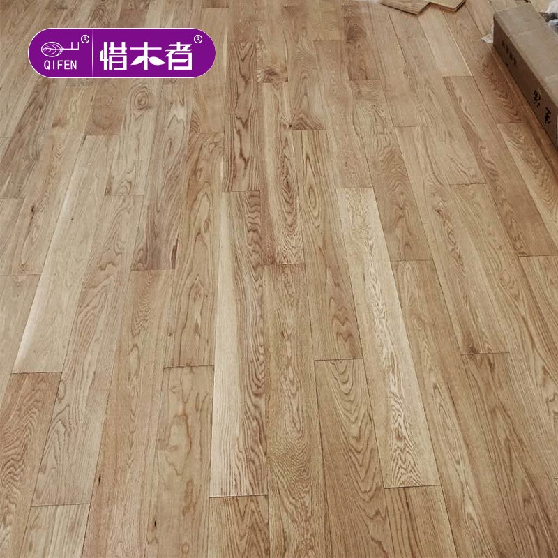 惜木者老料实木橡木环保 耐地热 地暖锁扣色哑光