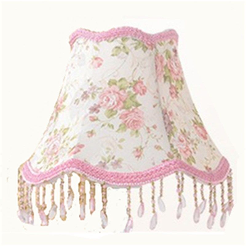 欧式台灯罩吊坠螺口灯壳温馨卧室床头灯复古布艺落地灯罩,家装灯饰光源,灯具配件,淘宝优惠券,粉丝福利购,淘宝优惠卷