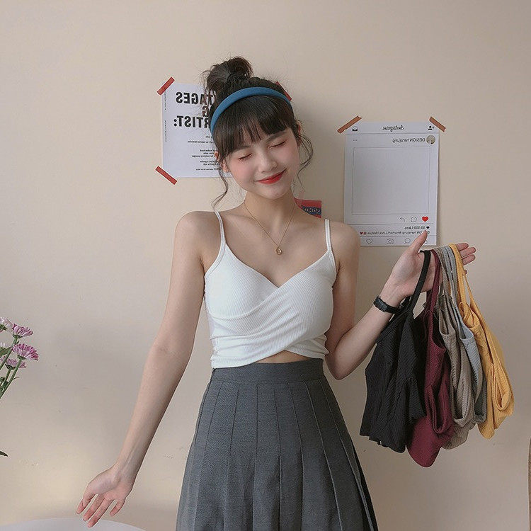 夏季美背孕妇内衣背心式哺乳睡眠弹力交叉吊带文胸抹胸外穿薄女子