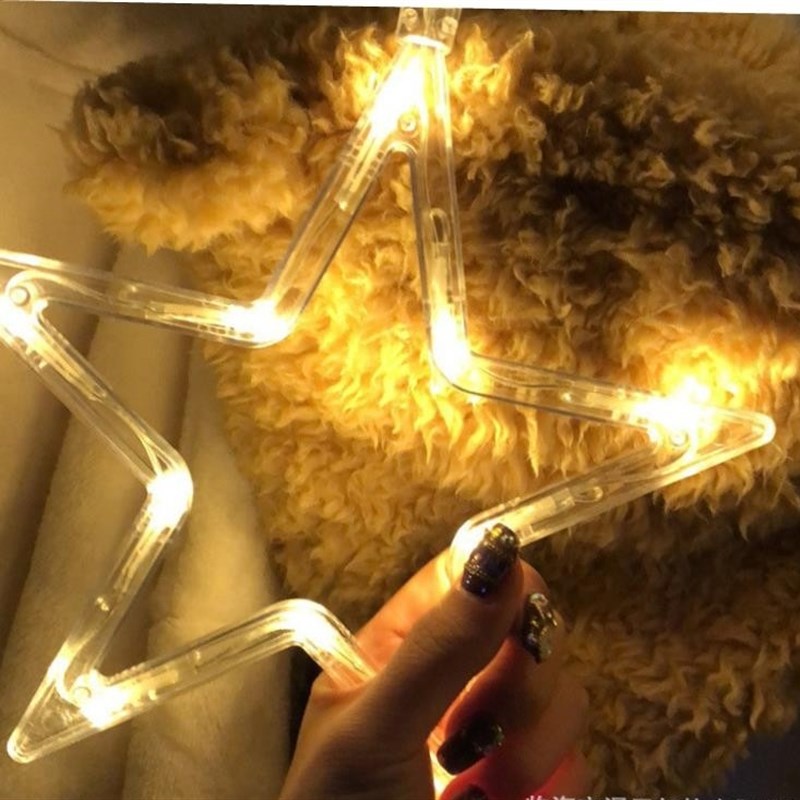 Christmas Fairy Lights Festoon CLed String Lights Star Garla