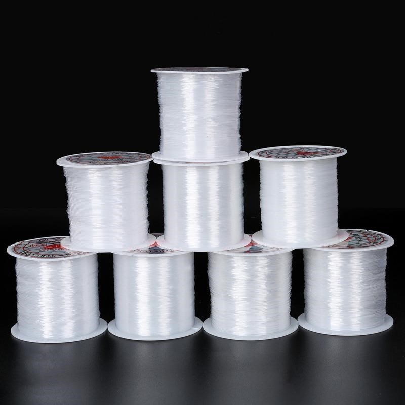 1 Roll Transparent Fishing Thread NyIlon Wire, Clear, 0.5mm,