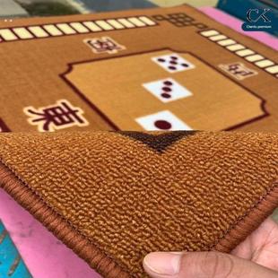 麻将桌布手搓麻将垫家用打牌打扑克高档加厚耐磨静音棋牌室正方形