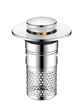 通用型洗脸盆漏水塞洗面盆弹跳芯器防虫防臭防堵洗手池过滤网