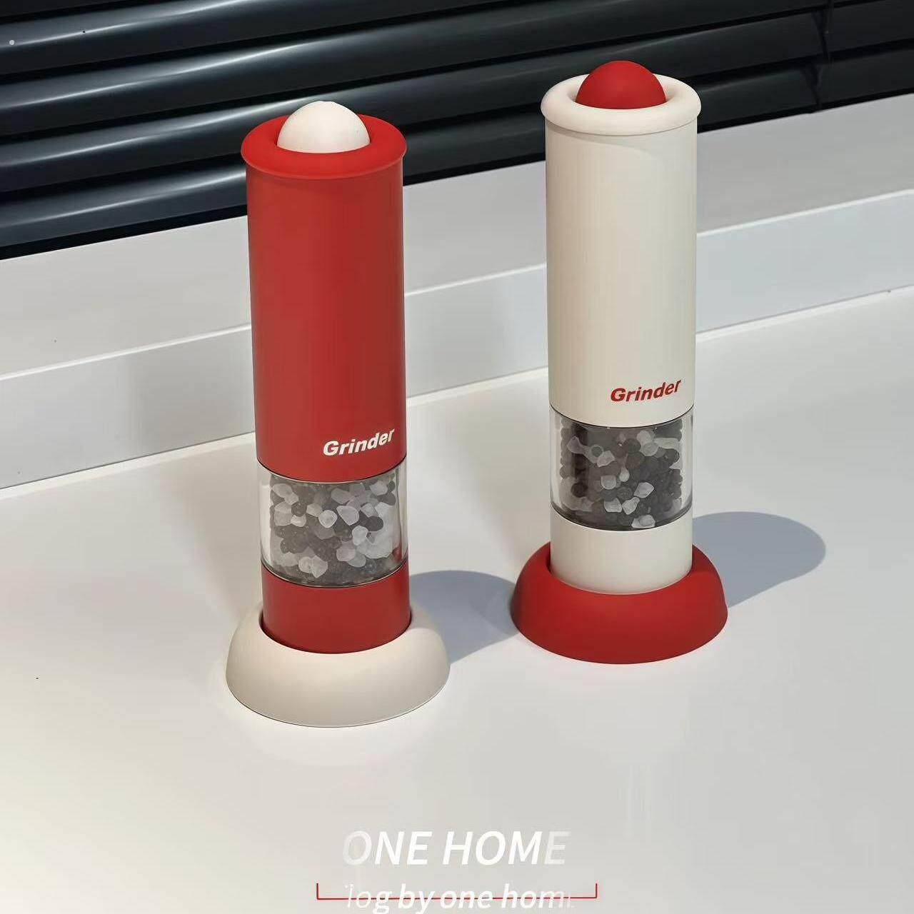 【厨房好物】胡椒电动研磨器海盐黑胡椒研磨机厨房好物高颜值家用