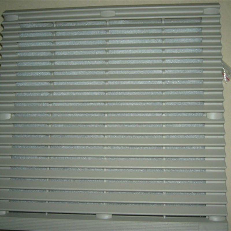 机箱机柜通风过滤i网组 百叶窗 外形尺寸 255*255mm ZL-805