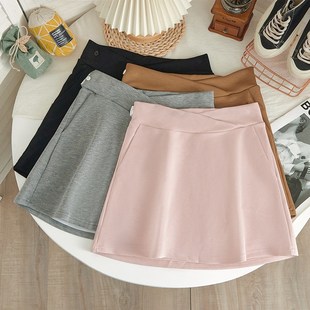 孕妇装夏装低腰裙子夏季外穿半身B裙时尚百搭短裙夏天简约孕妇裙