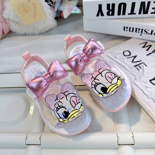 女童凉鞋夏款轻便2023年新款时尚洋气仙女沙滩鞋女款夏季儿童女鞋