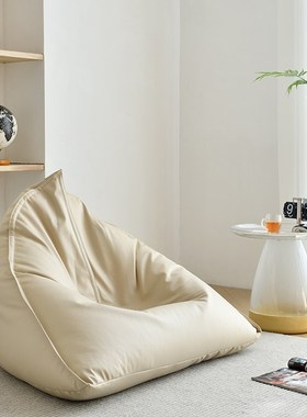 科技布懒人沙发豆袋榻榻米可躺可睡卧室阳台EPPR超大号单人休闲椅