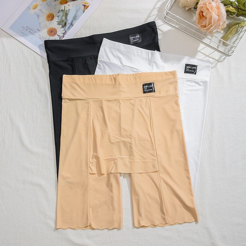 遮三角区夏季冰丝大码胖mm安全裤女防走光不卷边内裤二合一打底裤,女士内衣/男士内衣/家居服,女安全裤,淘宝优惠券,粉丝福利购,淘宝优惠卷