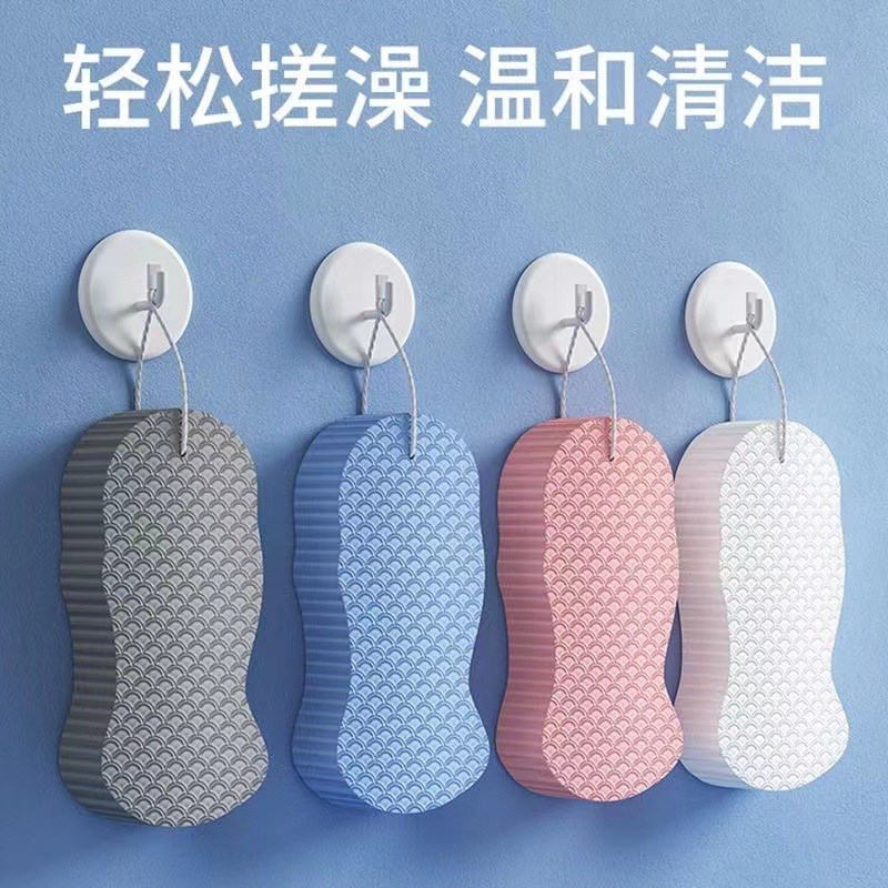 优选搓澡神器儿童洗m澡巾婴儿沐浴擦不伤皮肤宝宝后背搓灰搓泥海.
