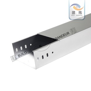 200*100*1.2镀锌桥架电缆线槽明线线槽槽式防火桥架铁线槽明装